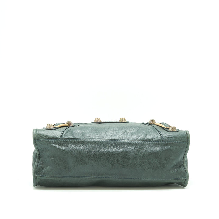 Top Quality Balenciaga Tote Bag Dark Grey with Giant stud hardware