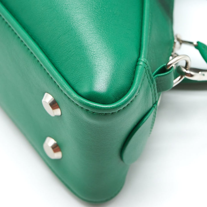Top Quality Balenciaga Triangle Duffle Bag Green