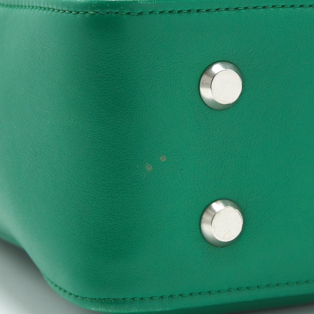 Top Quality Balenciaga Triangle Duffle Bag Green