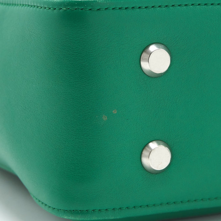 Top Quality Balenciaga Triangle Duffle Bag Green
