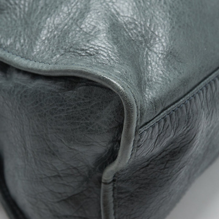 Top Quality Balenciaga Tote Bag Dark Grey with Giant stud hardware