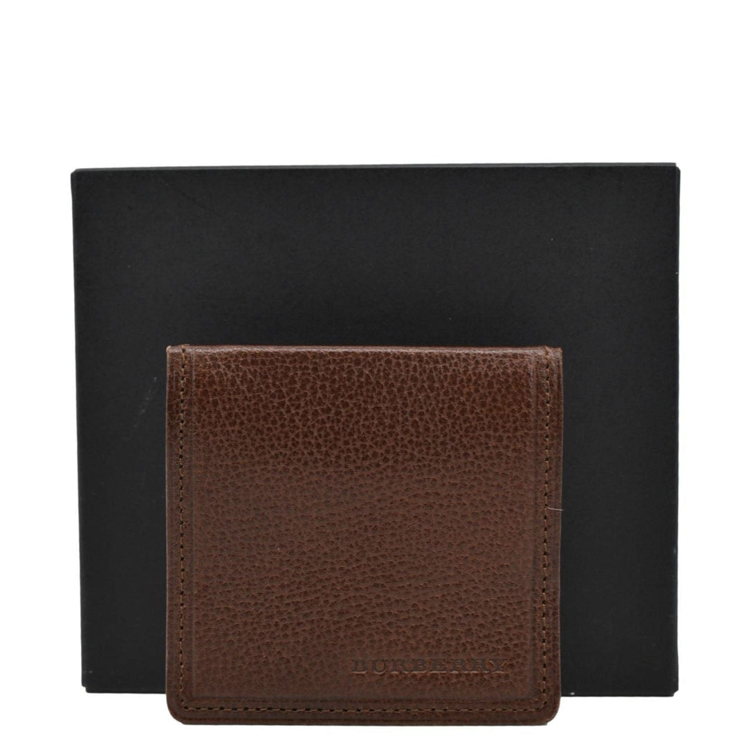 Burberry Caviar Leather Coin Purse Brown