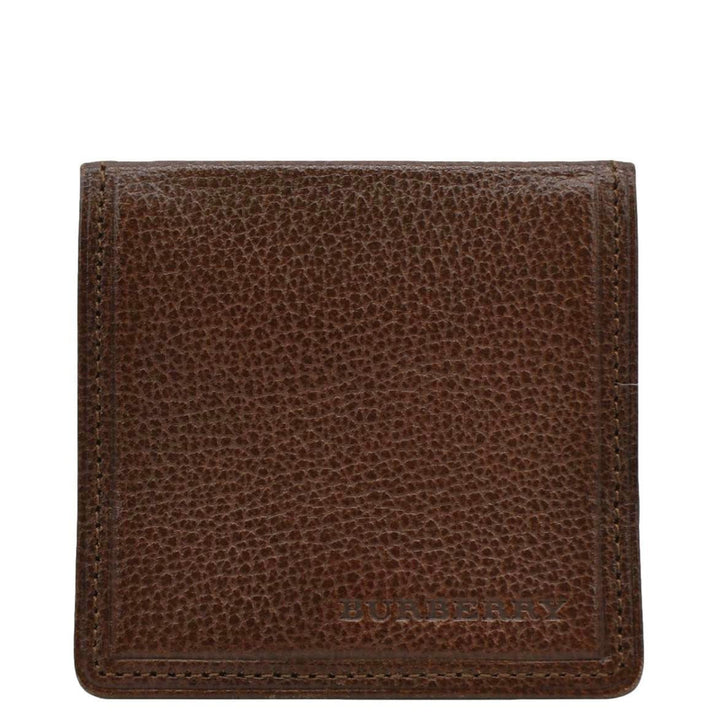 Burberry Caviar Leather Coin Purse Brown