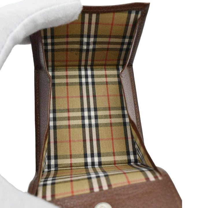 Burberry Caviar Leather Coin Purse Brown