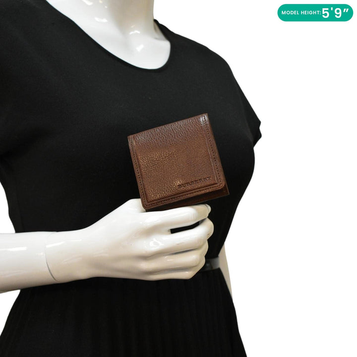Burberry Caviar Leather Coin Purse Brown