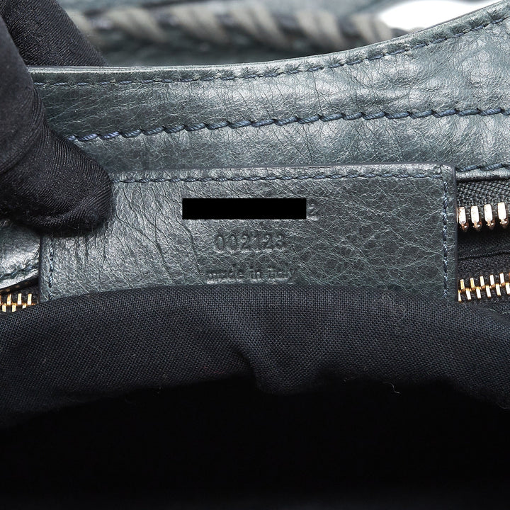 Top Quality Balenciaga Tote Bag Dark Grey with Giant stud hardware