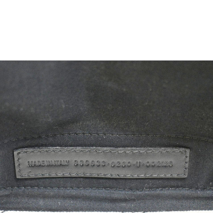 Top Quality Balenciaga  Logo S Navy Cabas Canvas Hobo Bag White