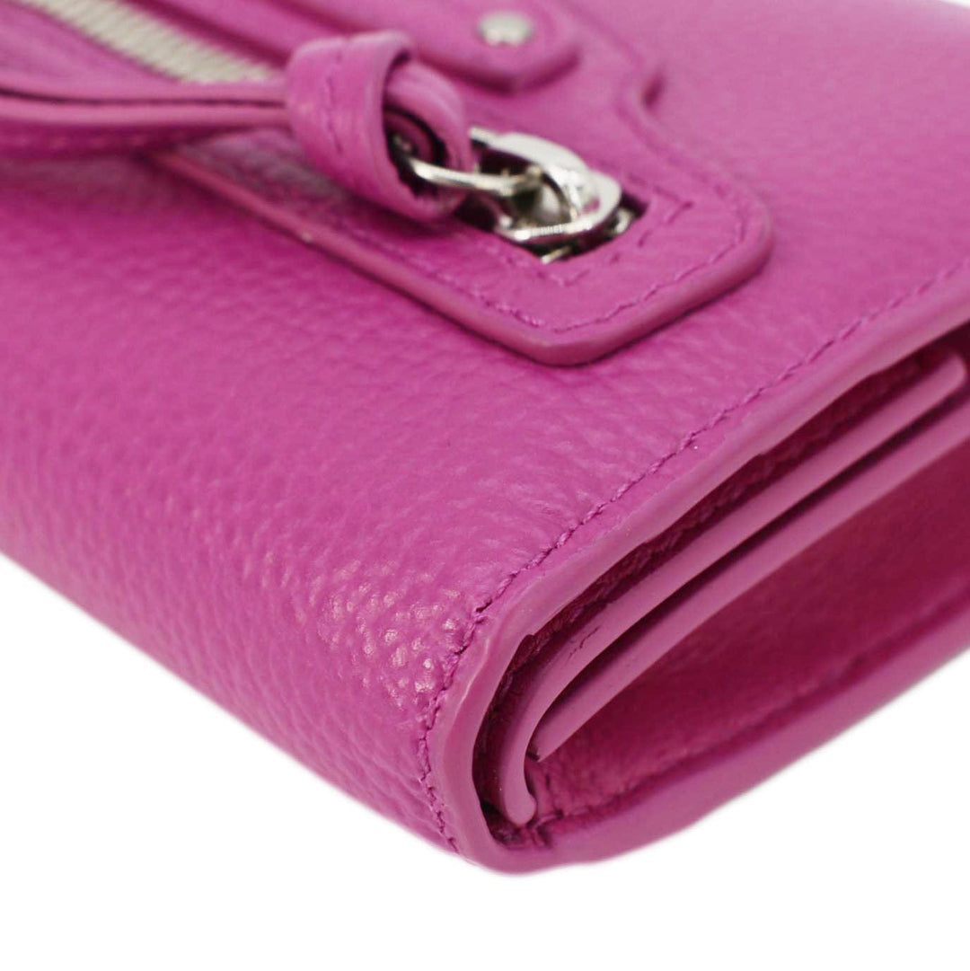 Top Quality Balenciaga Neo Classic Mini Leather Wallet Pink