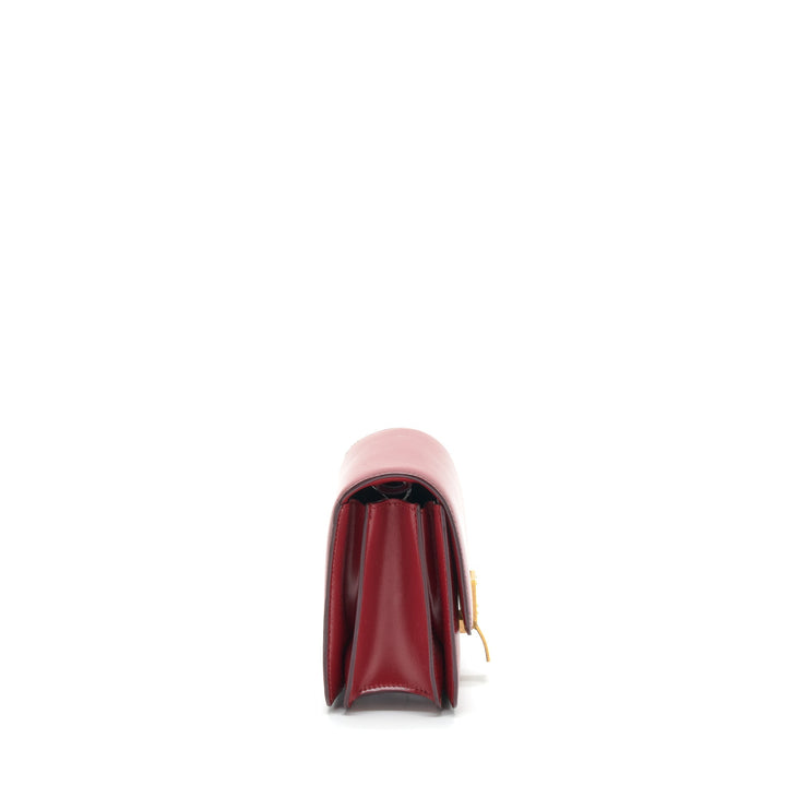 Top Quality Celine Small Classic Bag In Box Calfskin Red