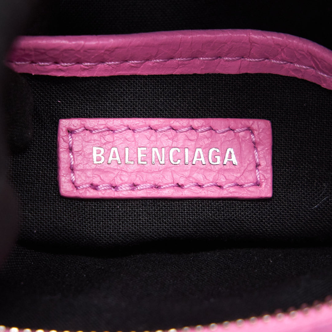 Top Quality Balenciaga Pink Classic Nano City Bag