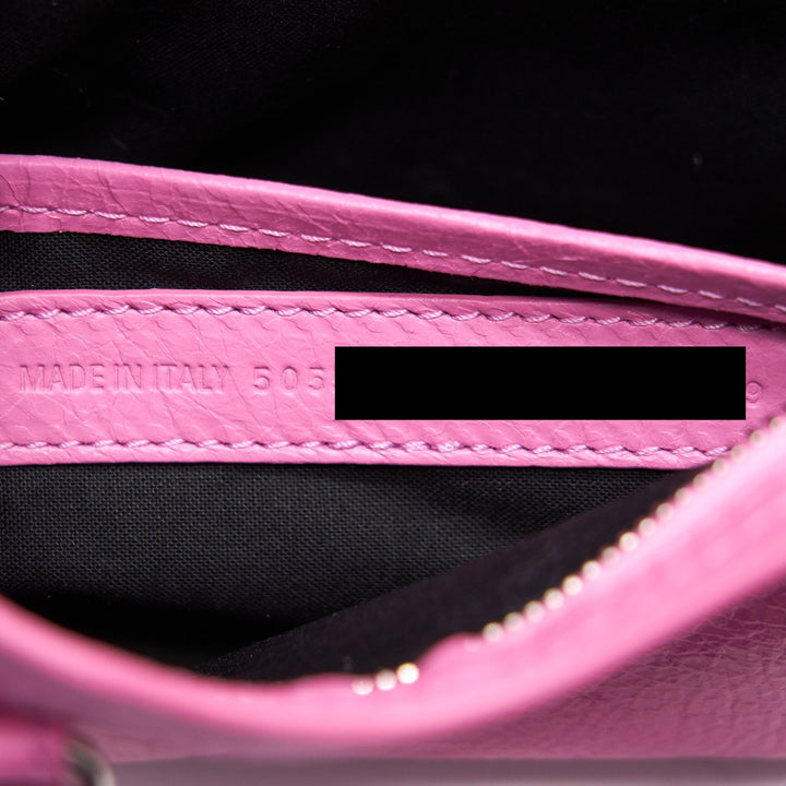 Top Quality Balenciaga Pink Classic Nano City Bag