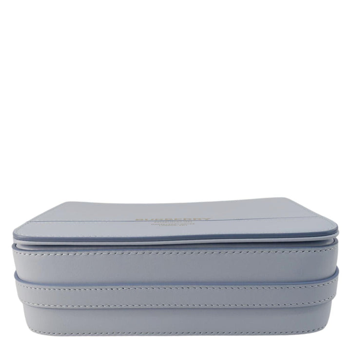 Burberry Grace Small Leather Crossbody Bag Light Blue