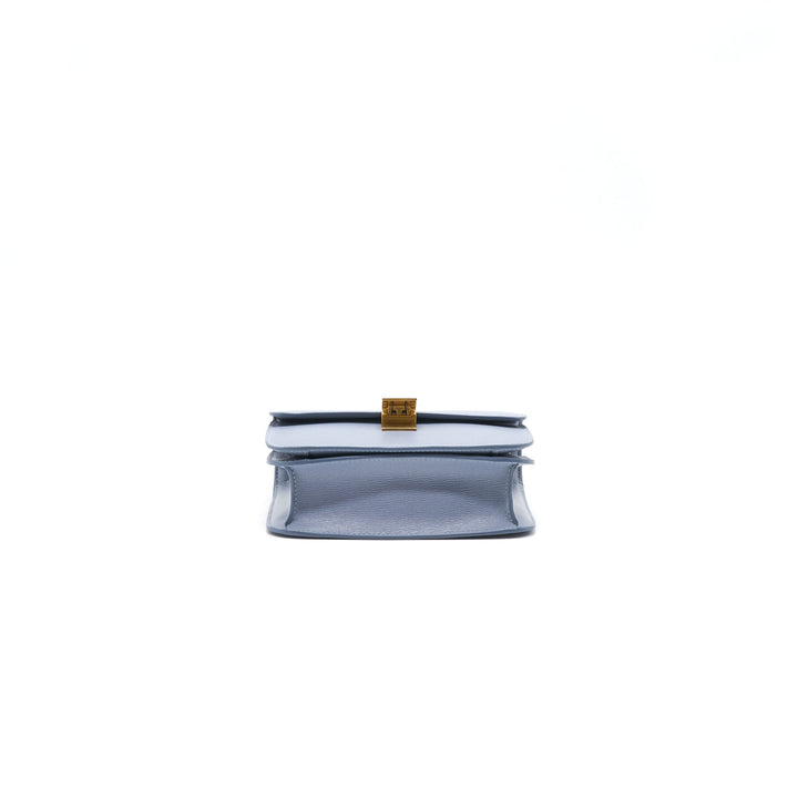 Top Quality Celine Teen Classic Bag in Calfskin Liege Arctic Blue