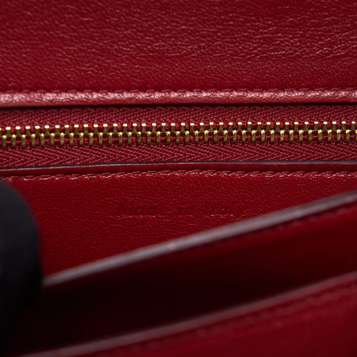 Celine Small Classic Bag In Box Calfskin Red