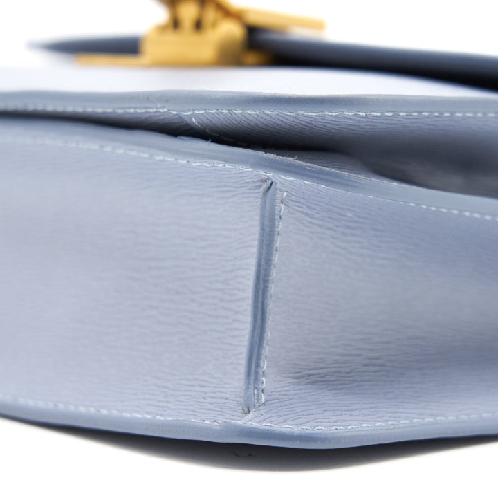 Top Quality Celine Teen Classic Bag in Calfskin Liege Arctic Blue