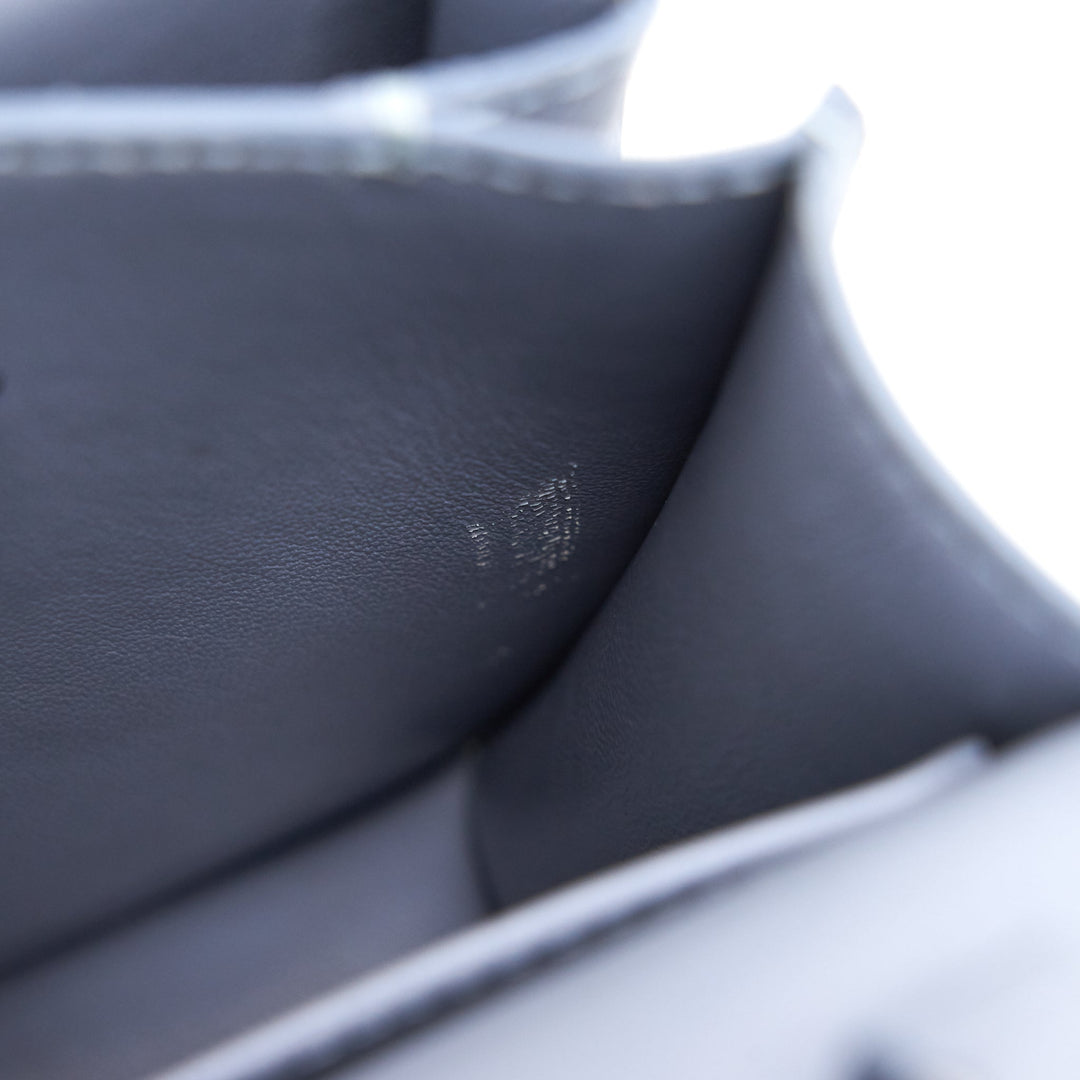 Top Quality Celine Teen Classic Bag in Calfskin Liege Arctic Blue