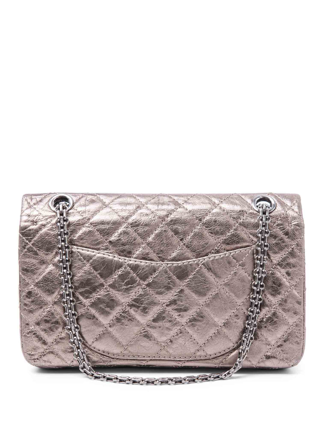 Top Quality Chanel 2.55 Leather Reissue Medium Double Flap Bag Taupe