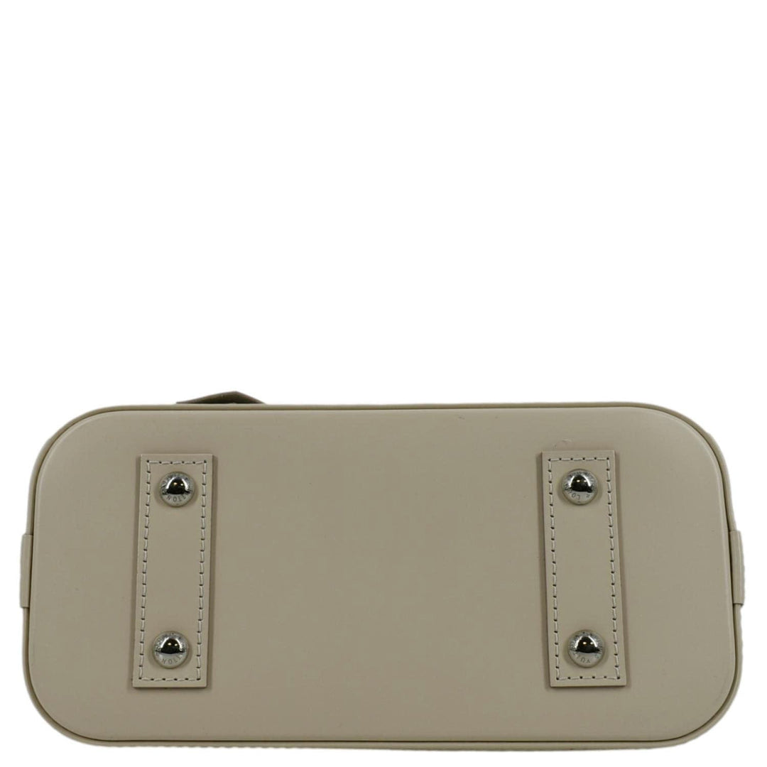 LOUIS VUITTON Alma BB Jacquard Epi Leather Crossbody Bag Cream