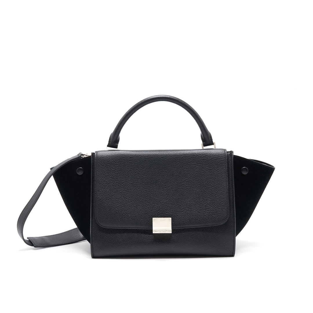 Top Quality Celine Trapeze Small Bag Black