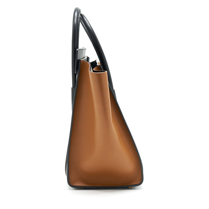 Top Quality Celine Mini Luggage Bag Calfskin Multicoloured
