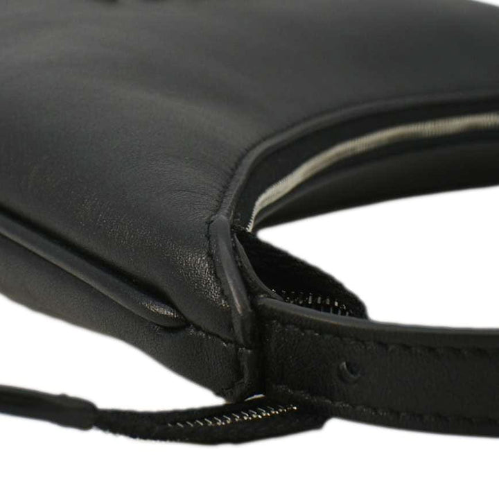 Top Quality Balenciaga Mary Kate Leather Shoulder Bag Black