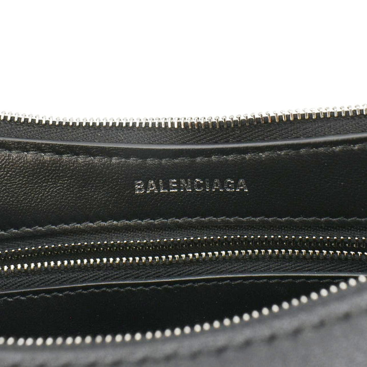 Top Quality Balenciaga Mary Kate Leather Shoulder Bag Black