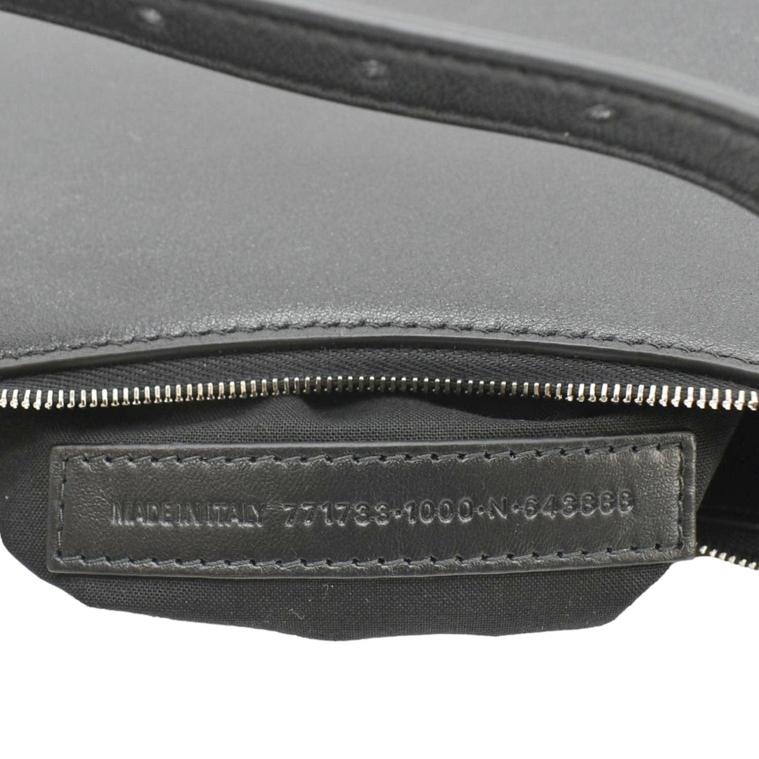 Top Quality Balenciaga Mary Kate Leather Shoulder Bag Black