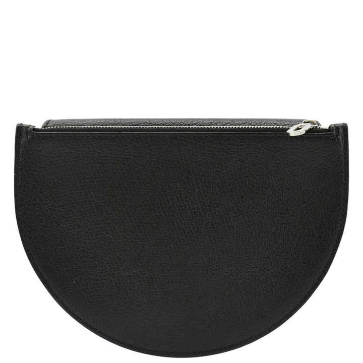 Burberry Pecan Small Leather Shoulder Bag Black