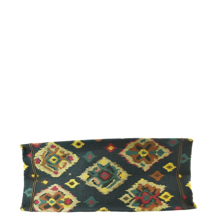 CHRISTIAN Top quality Dior Book Large Embroidered Paisley Tote Bag Multicolor