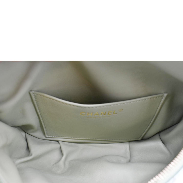 Top Quality Chanel Iridescent Rainbow Quilted Leather Bumbag Multicolor