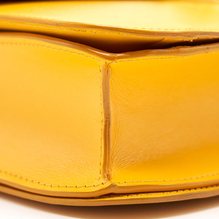 Celine MEDIUM CLASSIC IN BOX CALFSKIN MANGO YELLOW