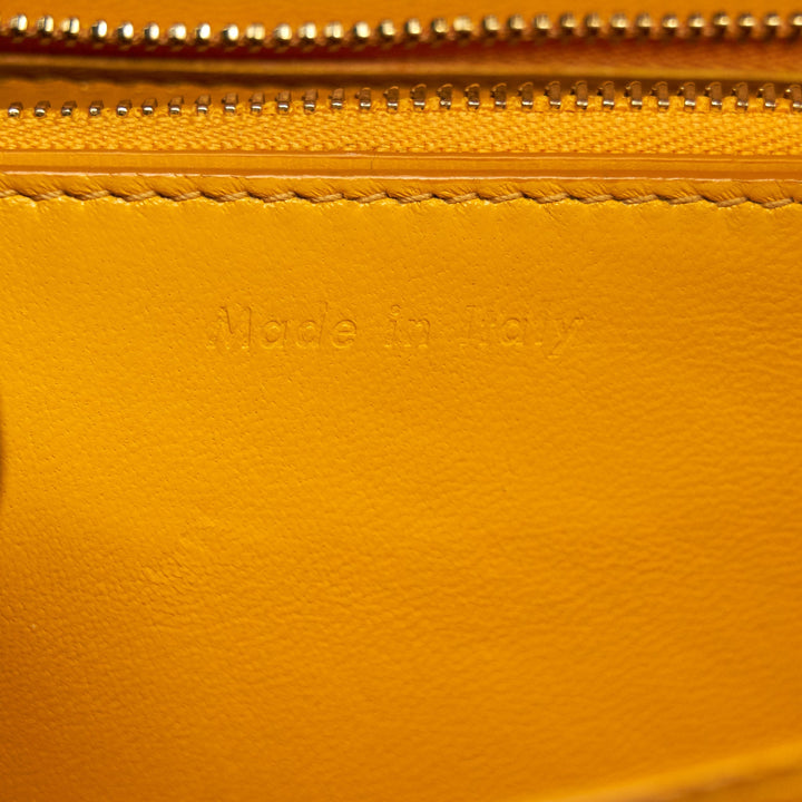 Celine MEDIUM CLASSIC IN BOX CALFSKIN MANGO YELLOW