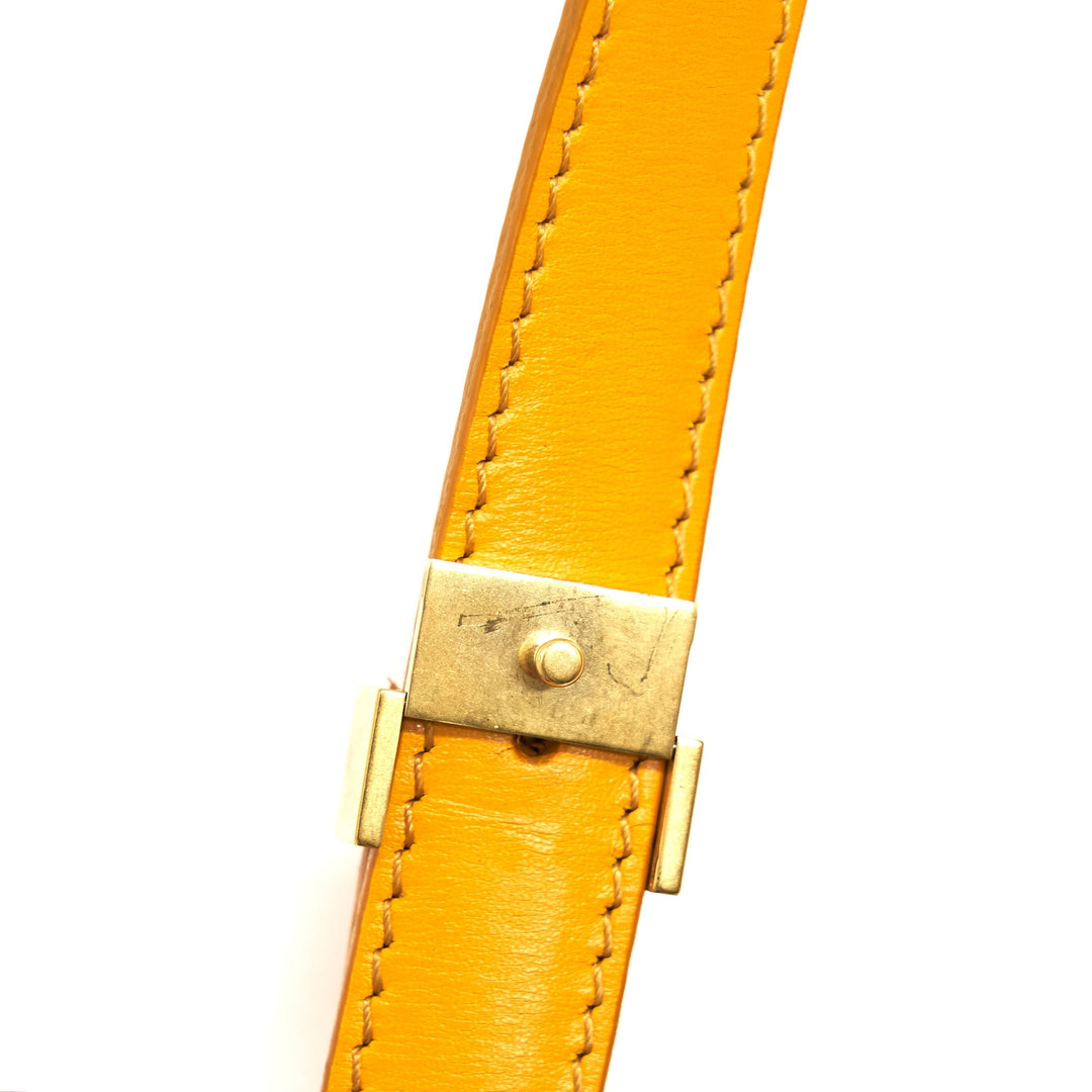 Celine MEDIUM CLASSIC IN BOX CALFSKIN MANGO YELLOW