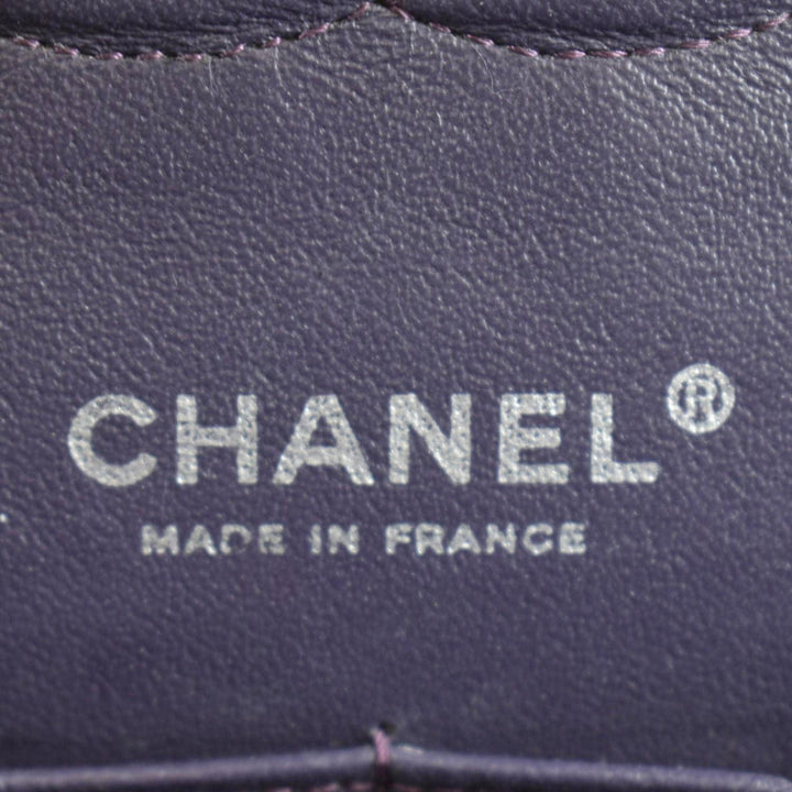 Top Quality Chanel Classic Medium Double Flap Patent Leather Shoulder Bag Dark Brown