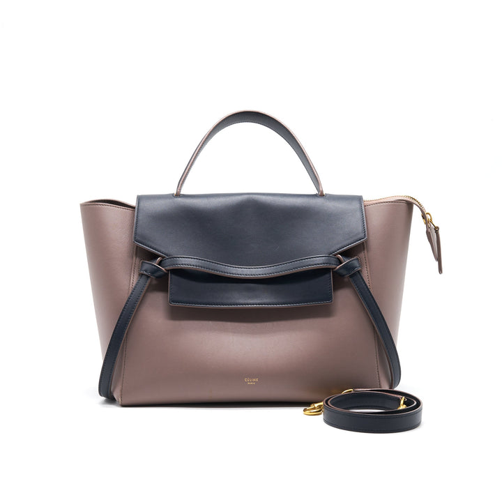 Celine MINI BELT BAG IN Grey & BLACK