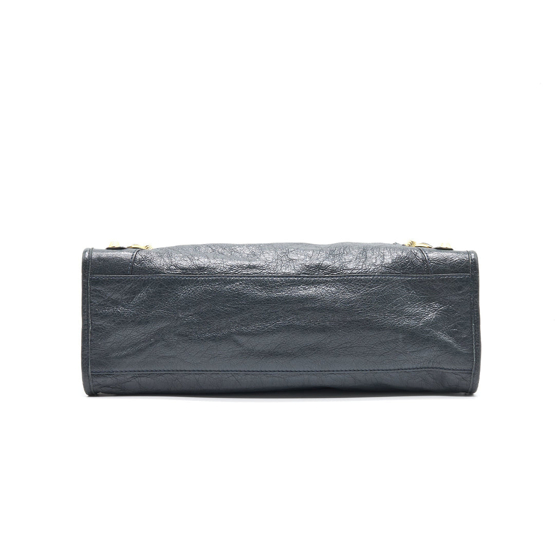 Top Quality Balenciaga Giant City Olive Grey GHW