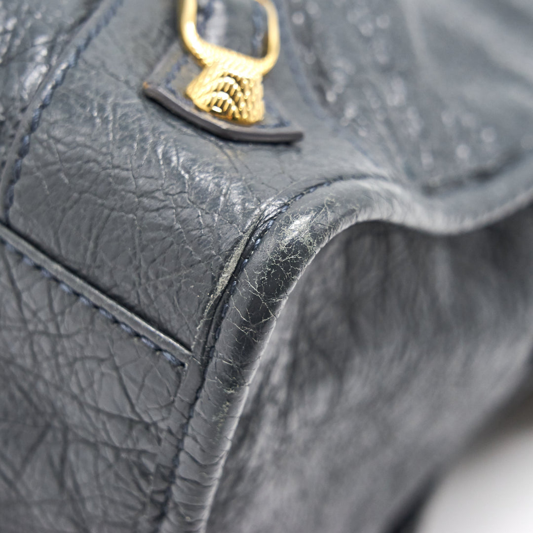 Top Quality Balenciaga Giant City Olive Grey GHW