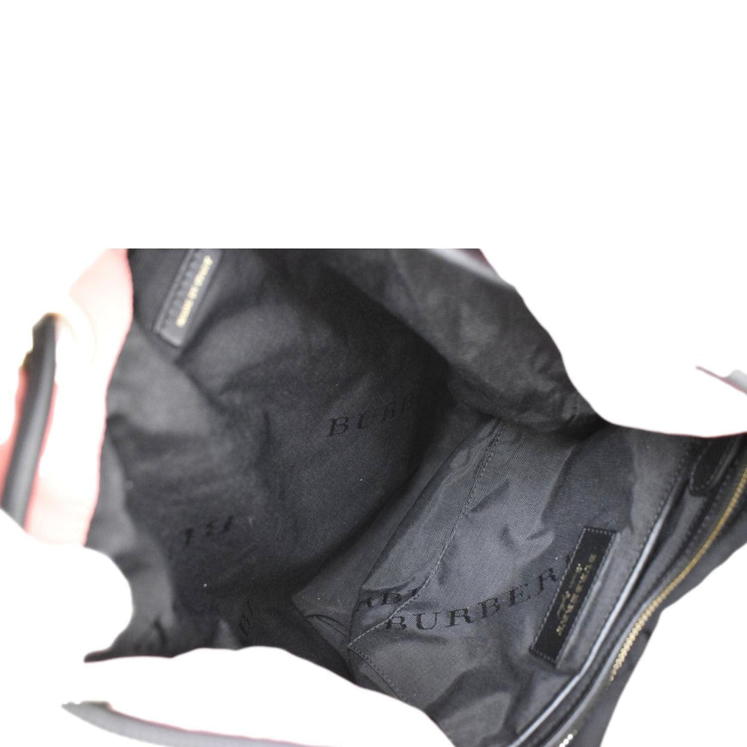 Burberry Technical Rucksack Nylon Backpack Bag Pink