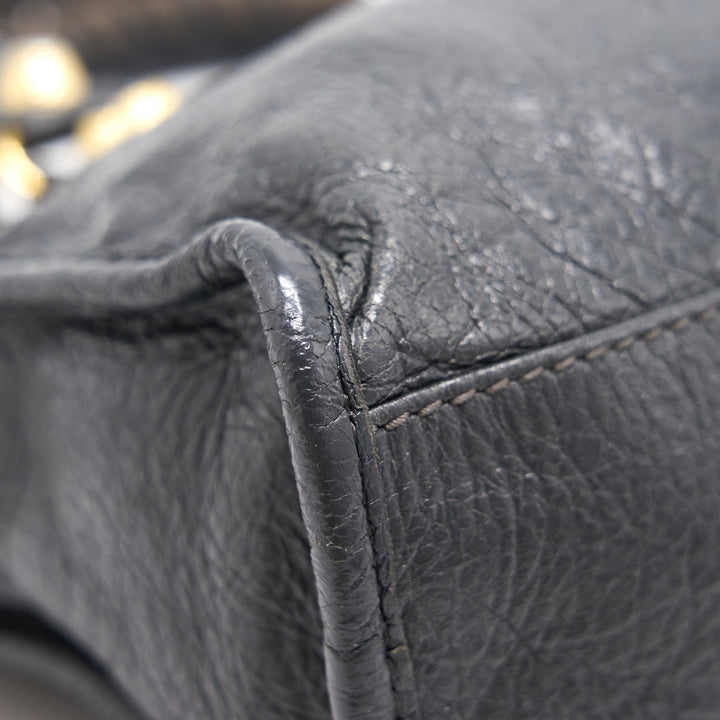 Top Quality Balenciaga Mini City Dark Grey GHW
