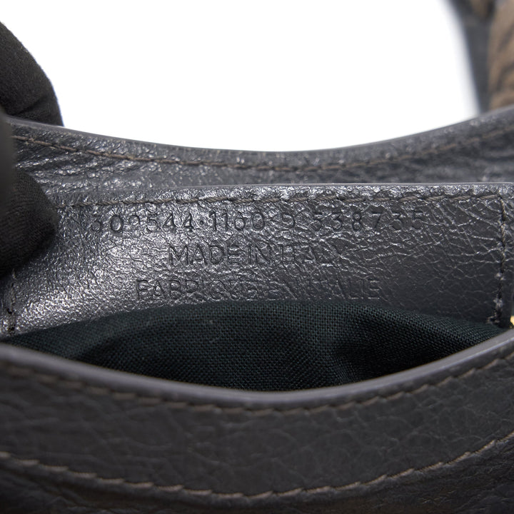 Top Quality Balenciaga Mini City Dark Grey GHW