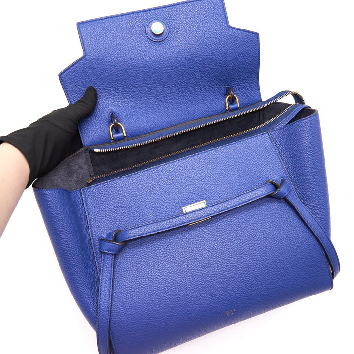 Celine MINI BELT BAG IN BLUE