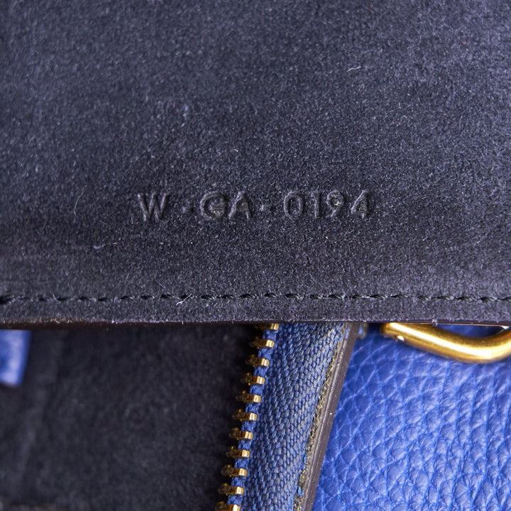 Celine MINI BELT BAG IN BLUE