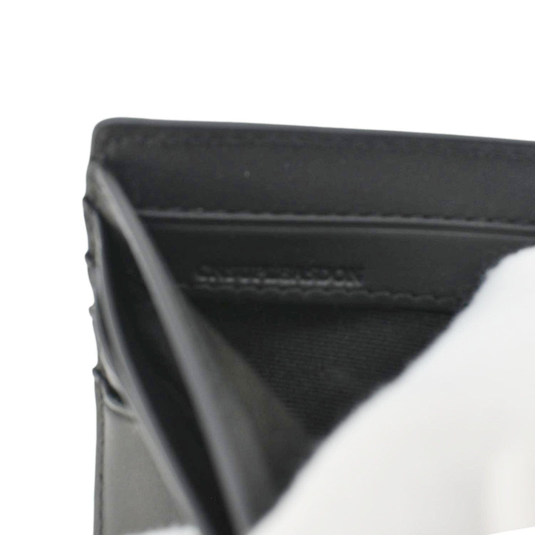Burberry London Check-Print Canvas Bi-Fold Wallet Black