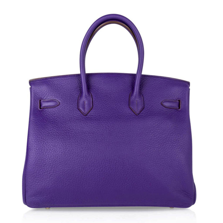 Top quality Hermes Birkin 35 Bag HSS Iris Bois de Rose Gold Hardware