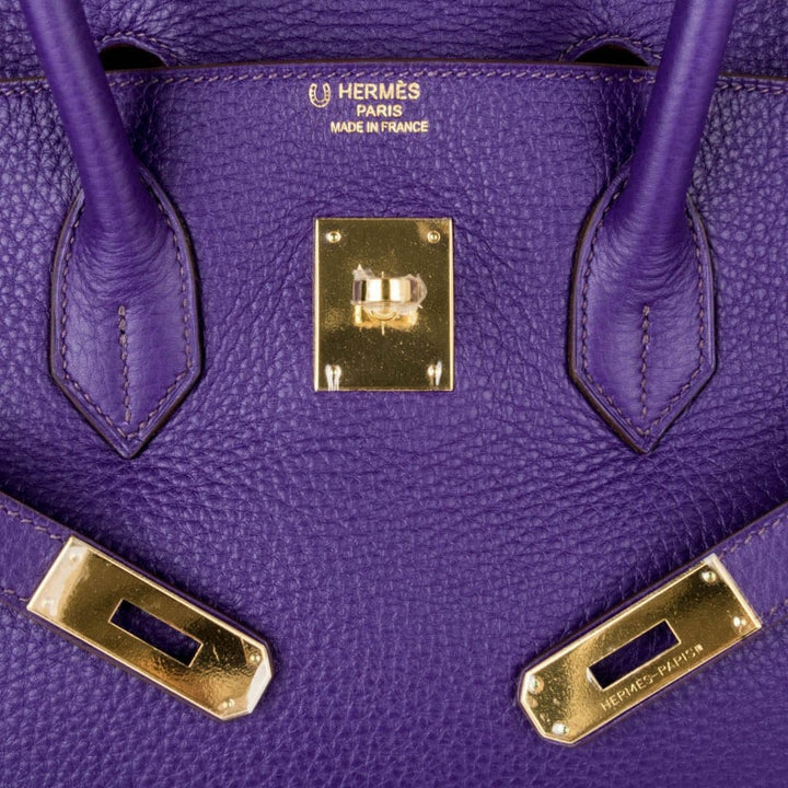 Top quality Hermes Birkin 35 Bag HSS Iris Bois de Rose Gold Hardware