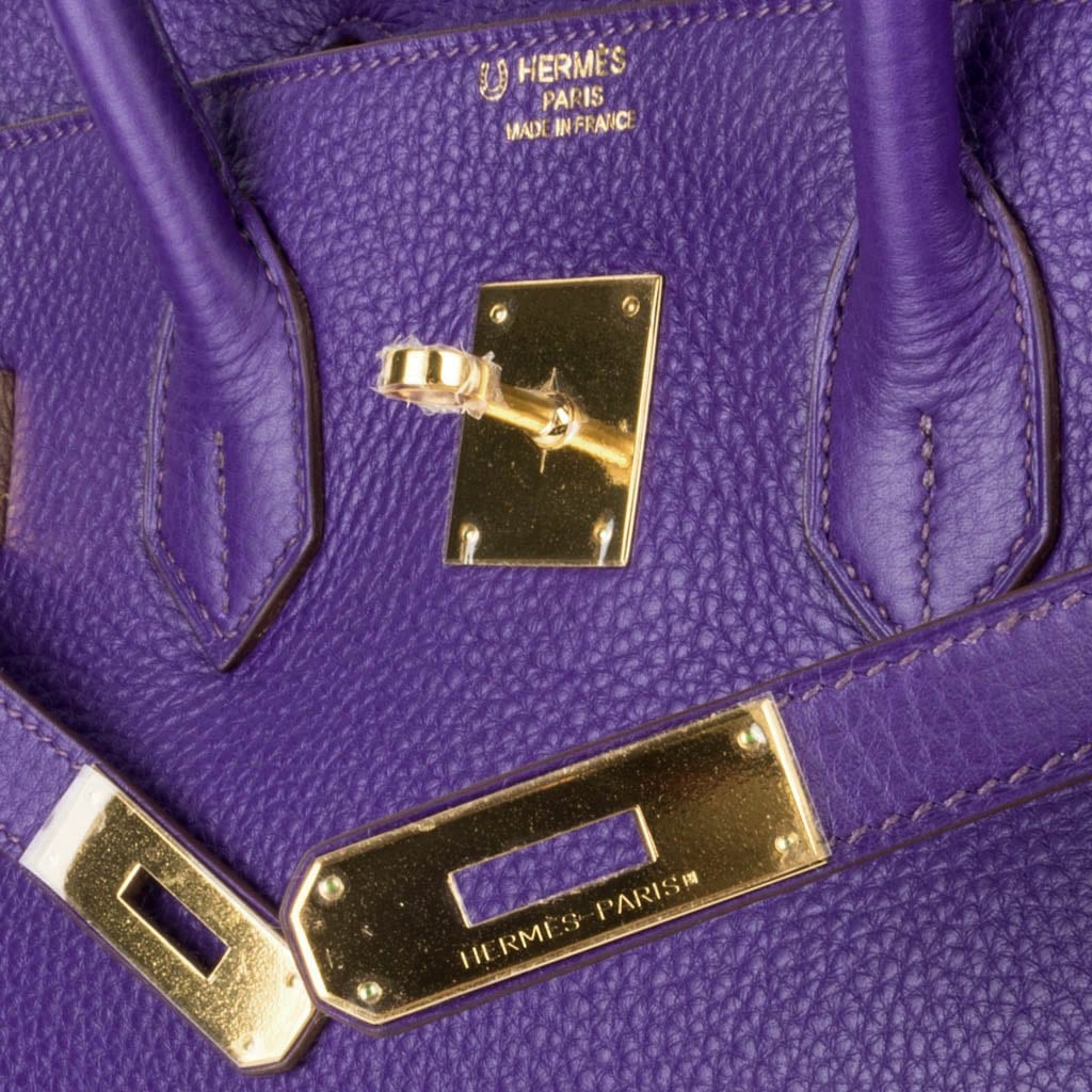 Top quality Hermes Birkin 35 Bag HSS Iris Bois de Rose Gold Hardware