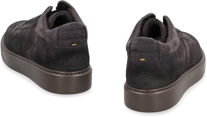 SUEDE MID-TOP SNEAKERS