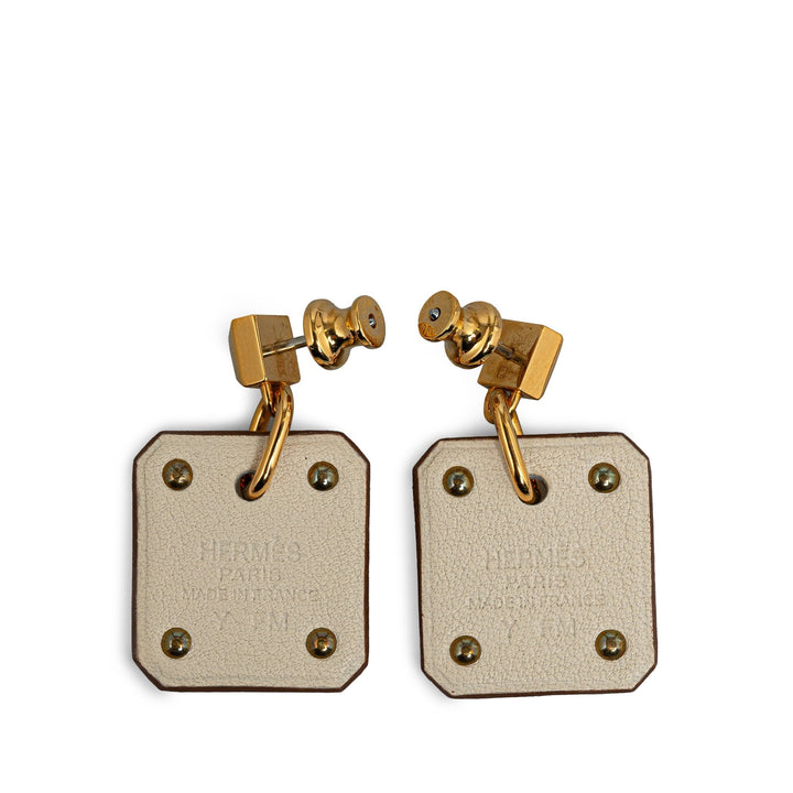 Top quality Hermes Swift As De Coeur Push Back Earrings Costume Earrings