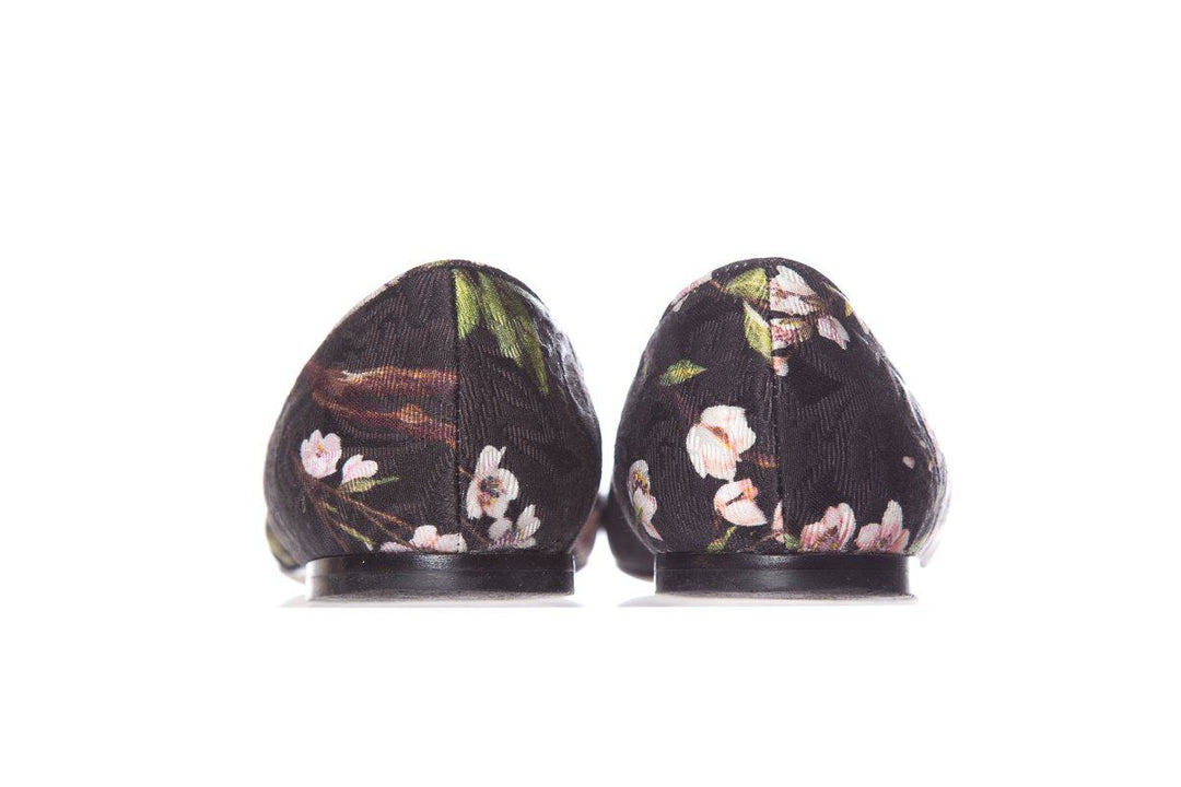 Dolce & Gabbana Floral Embellished Flats SZ 36.5