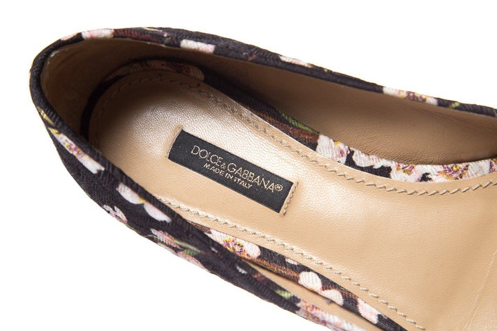 Dolce & Gabbana Floral Embellished Flats SZ 36.5